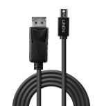36956-Lindy 41647 cable DisplayPort 3 m Mini DisplayPort Negro