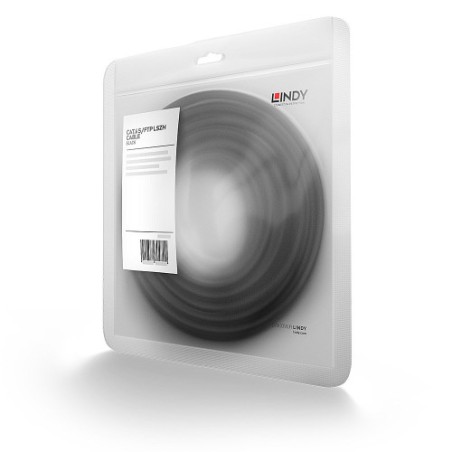 37098-Lindy 45602 cable de red Negro 1 m Cat6 S/FTP (S-STP)