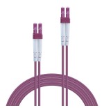 37129-Lindy 46340 Cable de fibra optica e InfiniBand 1 m LC Violeta