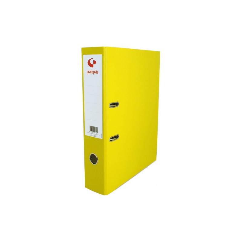 3716-ARCHIVADOR PALANCA 45 COLOR AMARILLO FOLIO LOMO ESTRECHO 290X350X55 GRAFOPLAS 17279360 3716-ARCHIVADOR PALANCA 45 COLOR AMARILLO FOLIO LOMO ESTRECHO 290X350X55 GRAFOPLAS 17279360