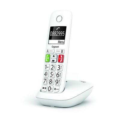 Gigaset E290 Telefono DECT analogico Identificador de llamadas Blanco