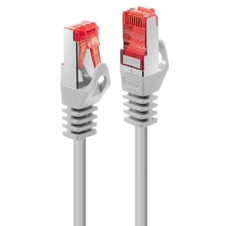 37469-Lindy 47345 cable de red Gris 0,3 m Cat6 S/FTP (S-STP)