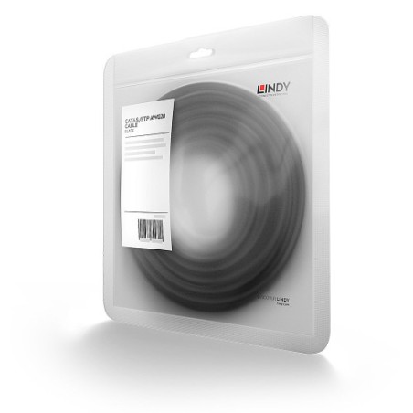 37486-Lindy 47374 cable de red Negro 2 m Cat6 S/FTP (S-STP)