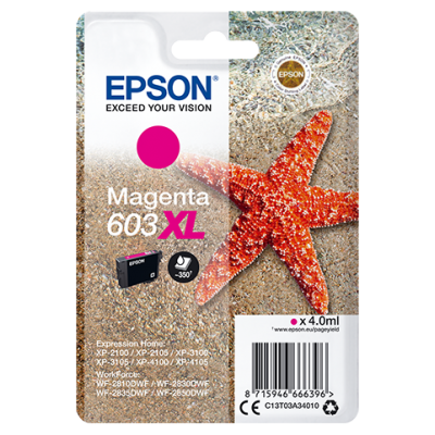 Epson Singlepack Magenta 603XL Ink