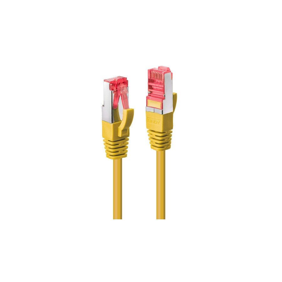 37868-Lindy 47760 cable de red Amarillo 0,3 m Cat6 S/FTP (S-STP)