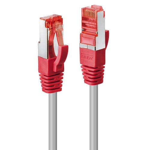 37993-Lindy 47842 cable de red Gris 10 m Cat6 S/FTP (S-STP)