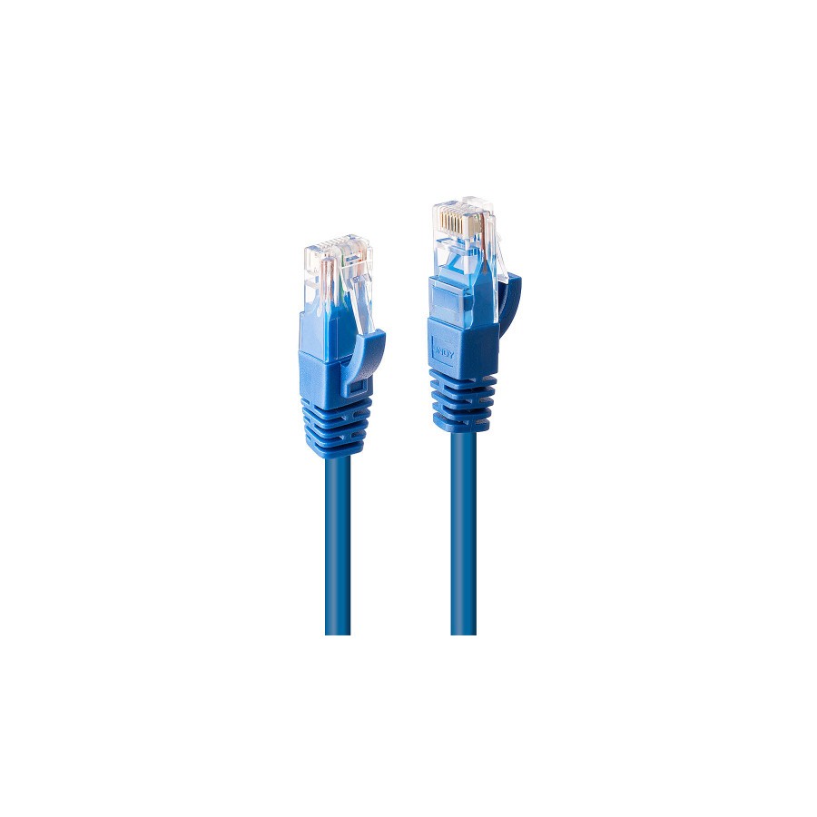 38061-Lindy 48021 cable de red Azul 7,5 m Cat6 U/UTP (UTP)