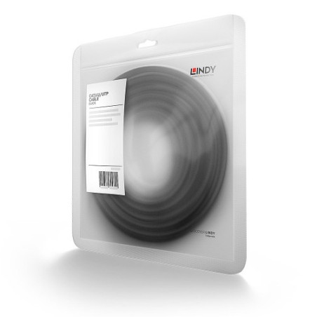 38136-Lindy 48077 cable de red Negro 1 m Cat6 U/UTP (UTP)