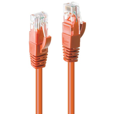 38186-Lindy 48111 cable de red Naranja 7,5 m Cat6 U/UTP (UTP)