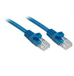 38236-Lindy RJ-45/RJ-45 Cat6 0.5m cable de red Azul 0,5 m U/UTP (UTP)