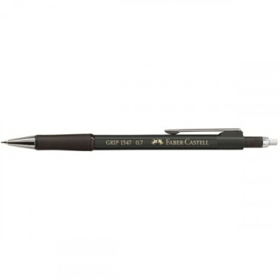 PORTAMINAS GRIP 07MM NEGRO FABER CASTELL 134799