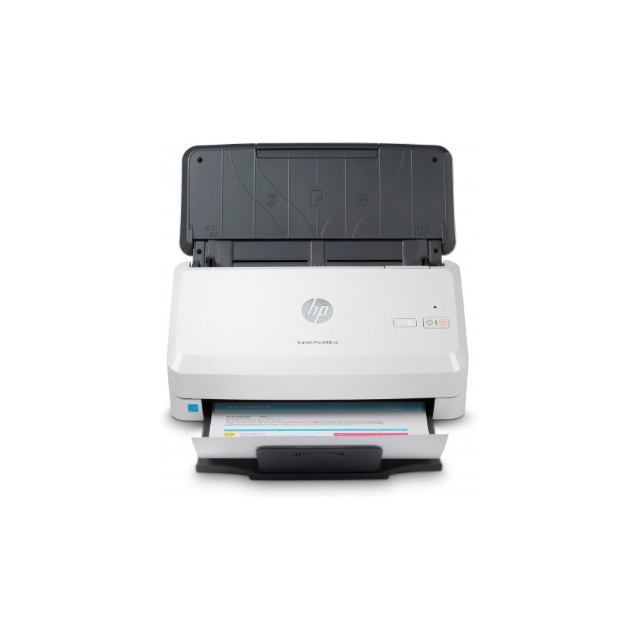 38361-HP Scanjet Pro 2000 s2 Escaner alimentado con hojas 600 x 600 DPI A4 Negro, Blanco
