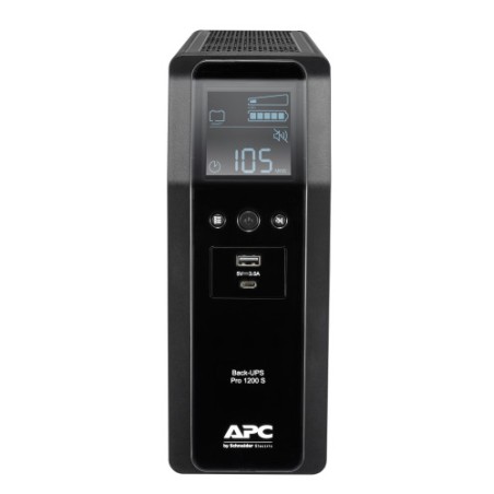 38381-APC BACK UPS PRO BR 1200VA sistema de alimentacion ininterrumpida (UPS) Linea interactiva 1,2 kVA 720 W 8 salidas