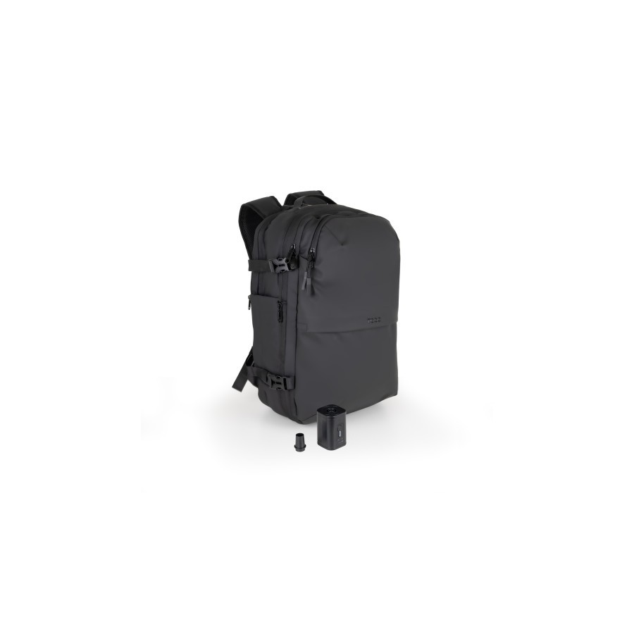 38399-TooQ Mochila de viaje con sistema de compresion al vacio y bomba de aire