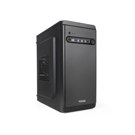 38403-TooQ Caja Minitorre Micro-ATX "DODEKA ULTRA" Negra