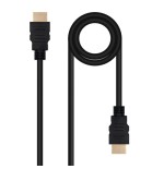 38407-NANOCABLE CABLE HDMI V2.0 4K@60HZ 18GBPS A/M-A/M, 2M, NEGRO (10.15.3802)