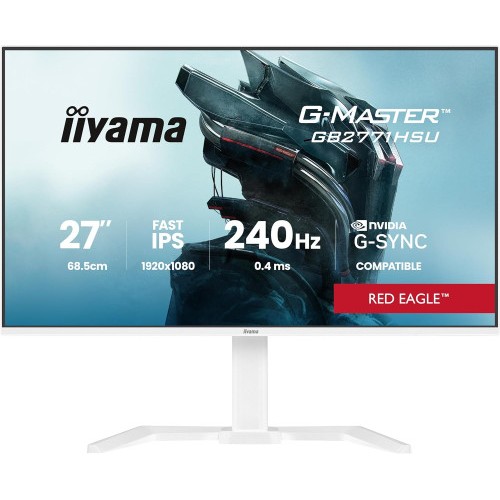 38427-MONITOR IIYAMA GB2771HSU-W1 27 PULGADAS RESOLUCION FULL HD (1920X1080), PANEL FAST IPS, 0,8 MS (MPRT), 240 HZ, BRI