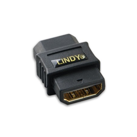 38527-Lindy 41230 cambiador de genero para cable HDMI Negro