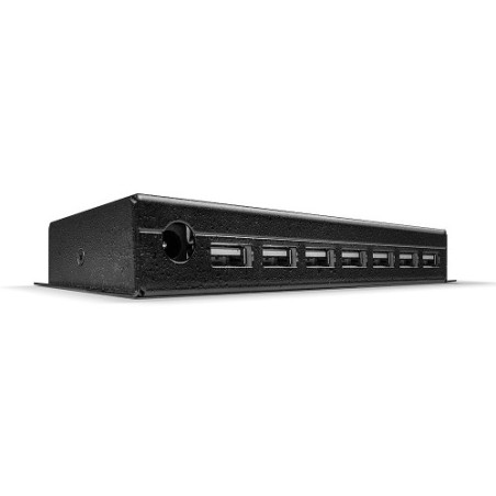 38528-Lindy 42794 hub de interfaz USB 2.0 Type-B 480 Mbit/s Negro