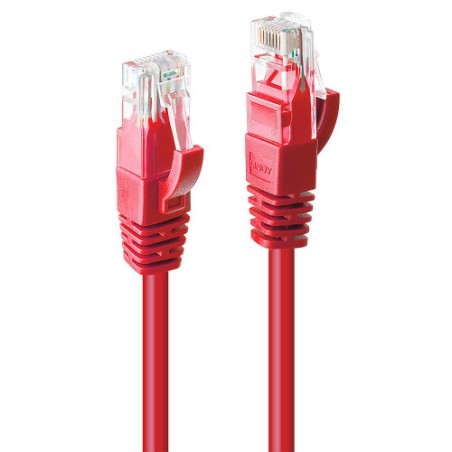 38575-Lindy 48033 cable de red Rojo 2 m Cat6 U/UTP (UTP)