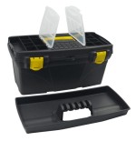 38605-CAJA SOSTENIBLE PARA HERRAMIENTAS 19X39X18CM PP NEGRO ARCHIVO 2000 CP14901139 NE