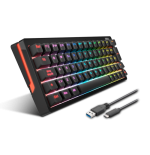 38616-Krom Kreator teclado Juego USB Negro