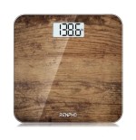 38702-RENPHO CORE 1S - BODY WEIGHT SCALE - LARGE SCREEN - 3AAA - 10.2X10.2X0.87INCH - BROWN