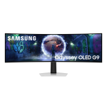38769-Samsung G93SD pantalla para PC 124,5 cm (49") 5120 x 1440 Pixeles Dual QHD OLED Plata
