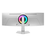 38770-Samsung G93SD pantalla para PC 124,5 cm (49") 5120 x 1440 Pixeles Dual QHD OLED Plata