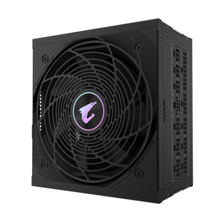38817-GIGABYTE AORUS ELITE P850W Fuente de Alimentacion - PCIe 5.0, 80 PLUS Platinum, Diseno completamente modular, Vent