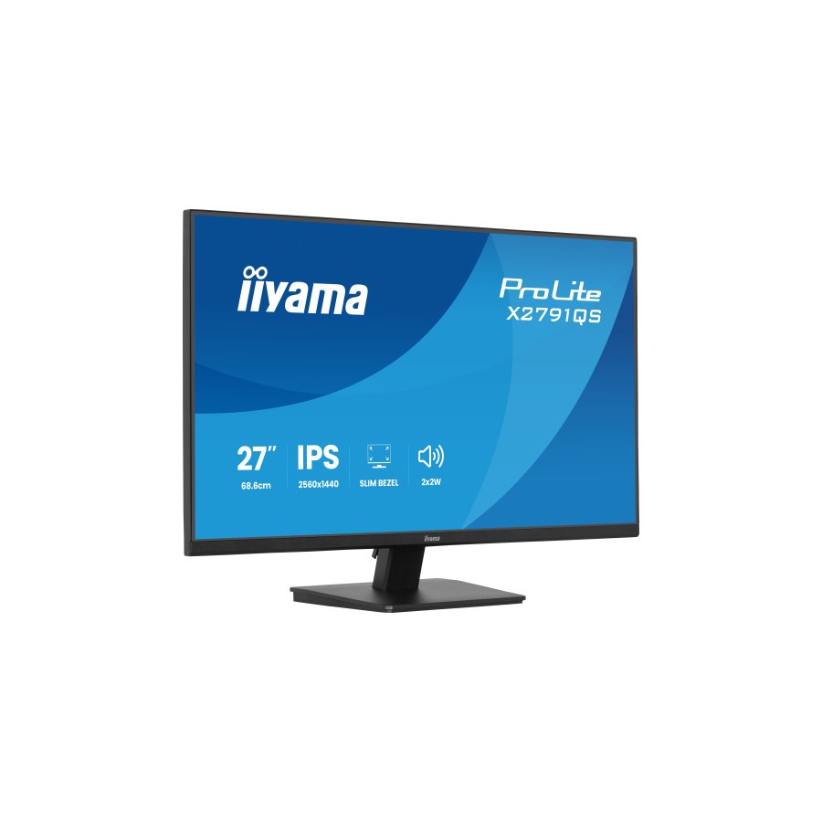 38923-MONITOR IIYAMA 27" IPS, 4-SIDE SLIM BEZEL 2560x1440 75HZ