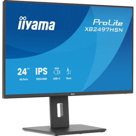 39015-IIYAMA MONITOR 23,8" IPS, 4-SIDE SLIM BEZEL 1920X1080, 100HZ