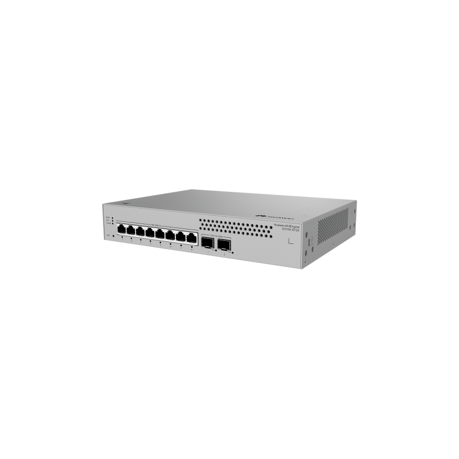 39050-HUAWEI eKit S310S Series S310S-8T2X Gestionado L2+ Gigabit Ethernet (10/100/1000) 1U Gris
