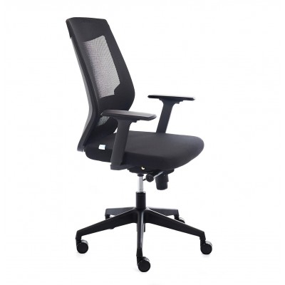 SILLA SINCRO AJUSTE LUMBAR MALLA NEGRO ROCADA 908 4