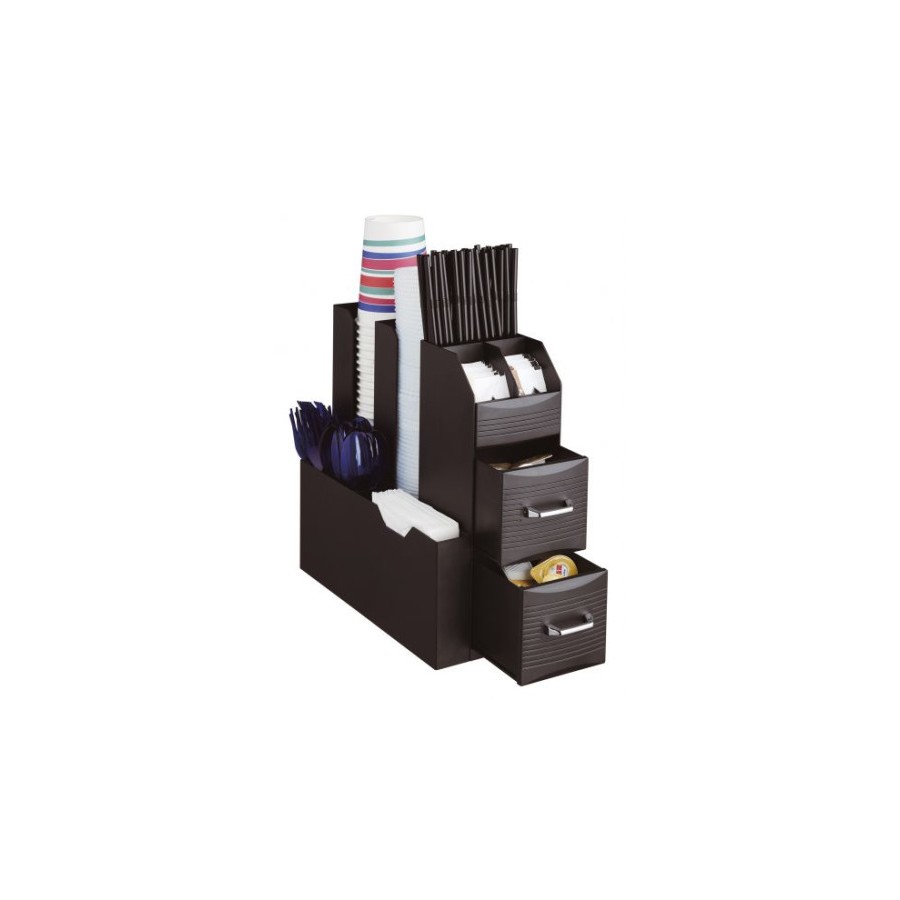 3951-ORGANIZADOR LA HORA DEL CAFE 2 CAJONES PARA CAPSULAS Y VARIOS COMPARTIMENTOS 315X140X290 MM NEGRO ARCHIVO 2000 CD90 3951-ORGANIZADOR LA HORA DEL CAFE 2 CAJONES PARA CAPSULAS Y VARIOS COMPARTIMENTOS 315X140X290 MM NEGRO ARCHIVO 2000 CD90