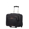 3961-MALETIN CON RUEDAS PARA PORTATIL DE 15,6" COMPARTIMENTO PARA ROPA 230X440X380 MM NEGRO AMERICAN TOURISTER SA33G006