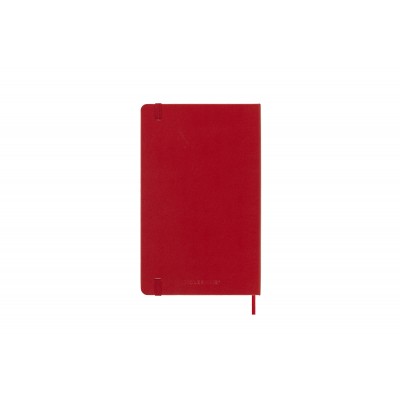 AGENDA 2024 TAPA DURA 12 MESES DIARIA L 13 X 21 CM ROJA MOLESKINE DHF212DC3Y24