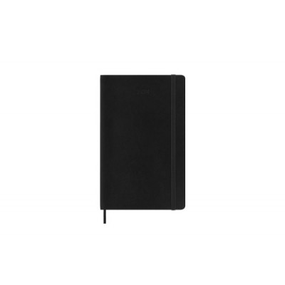 AGENDA 2024 TAPA BLANDA 12 MESES DIARIA L 13 X 21 CM NEGRA MOLESKINE DSB12DC3Y24