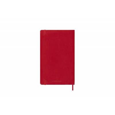 AGENDA 2024 TAPA BLANDA 12 MESES DIARIA L 13 X 21 CM ROJA MOLESKINE DSF212DC3Y24