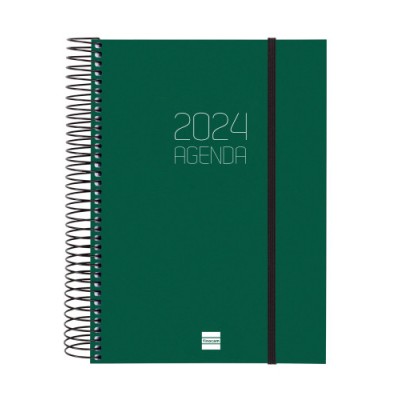 AGENDA 2024 OPAQUE E10 DIA PAGINA VERDE FINOCAM 742912024