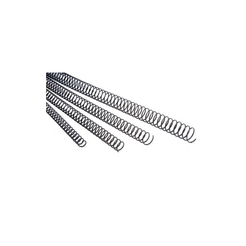 399-PACK 100 ESPIRALES METALICAS 18 MM. NEGRO FELLOWES 5110701 399-PACK 100 ESPIRALES METALICAS 18 MM. NEGRO FELLOWES 5110701