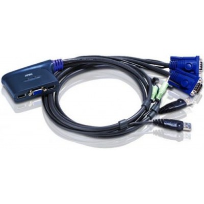 Aten CS62US interruptor KVM Negro