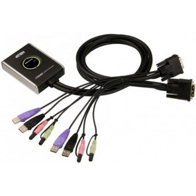 Aten CS682 interruptor KVM Negro