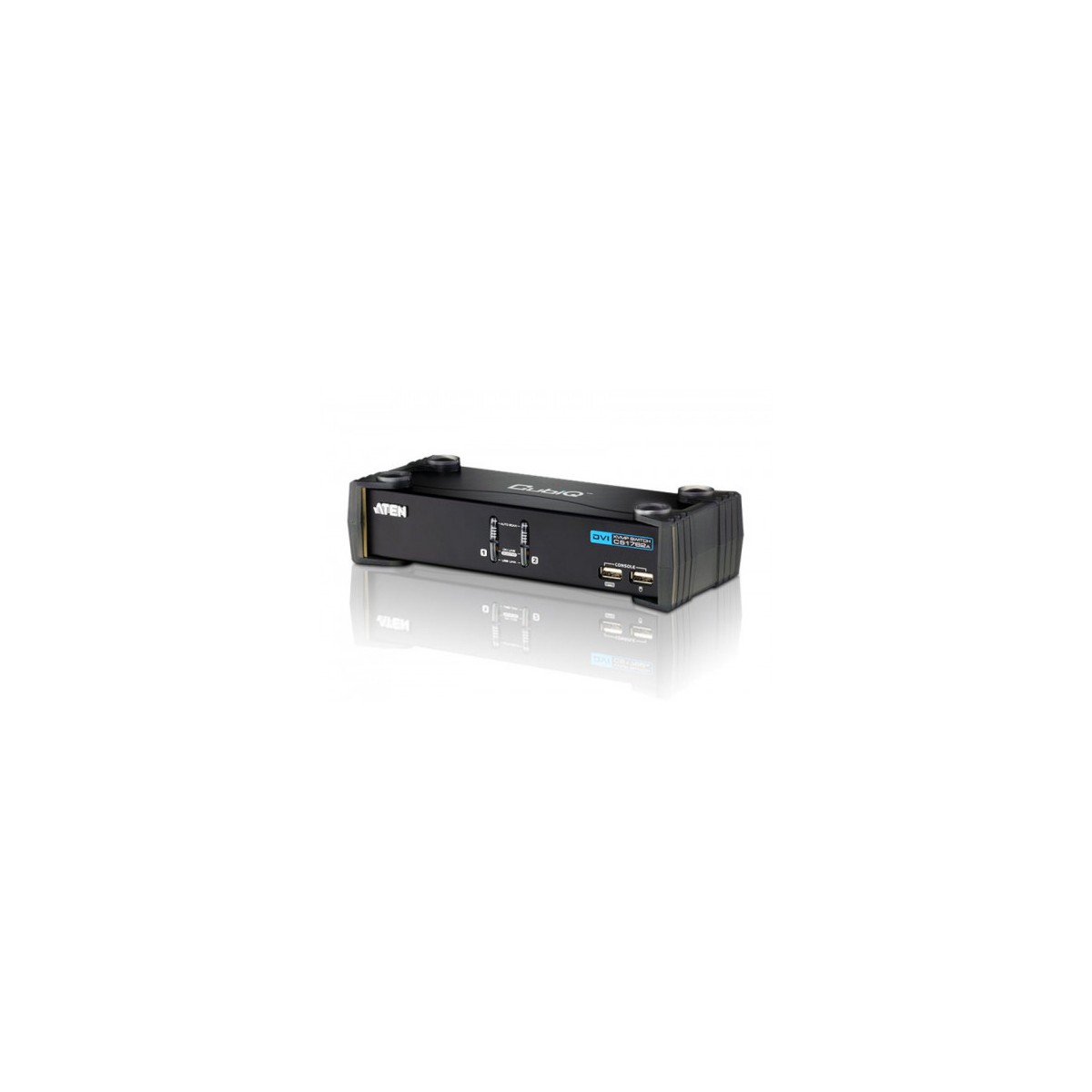 Aten CS1762A interruptor KVM Negro