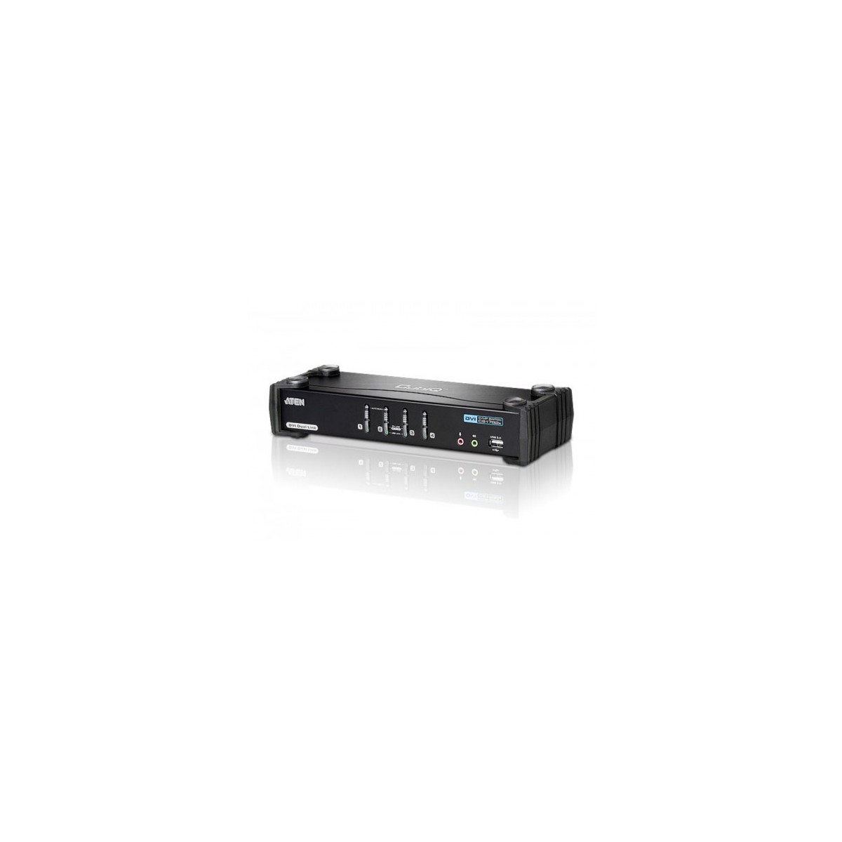 Aten CS1784A interruptor KVM Negro