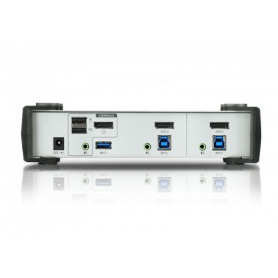 Aten CS1912 interruptor KVM Negro Gris