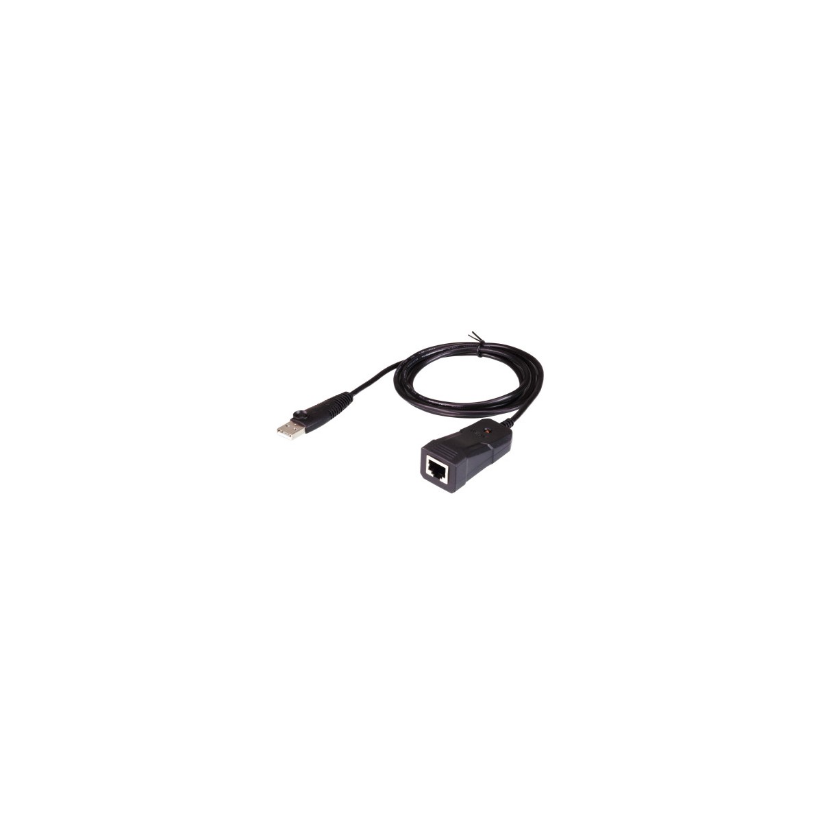 Aten UC232B AT adaptador de cable USB RJ 45 RS 232 Negro