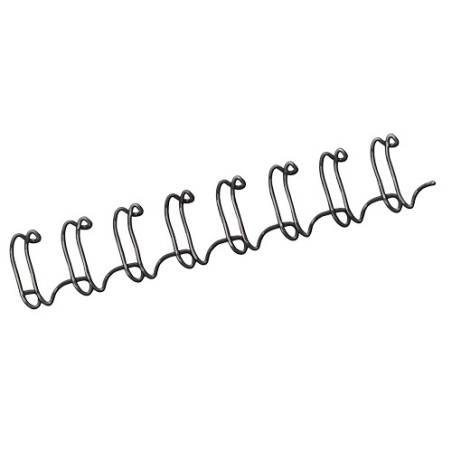 405-PACK 100 WIRES 12 MM. NEGRO FELLOWES 53273