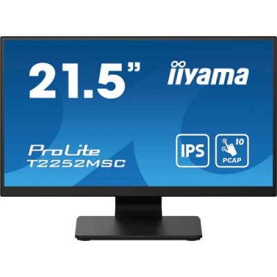 iiyama ProLite T2252MSC B2 pantalla para PC 546 cm 215 1920 x 1080 Pixeles Full HD LCD Pantalla tactil Negro