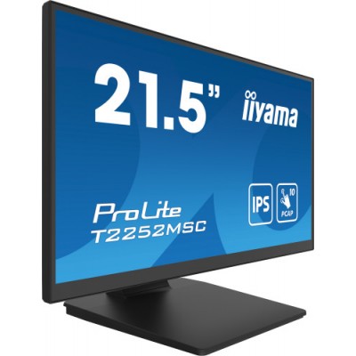 iiyama ProLite T2252MSC B2 pantalla para PC 546 cm 215 1920 x 1080 Pixeles Full HD LCD Pantalla tactil Negro